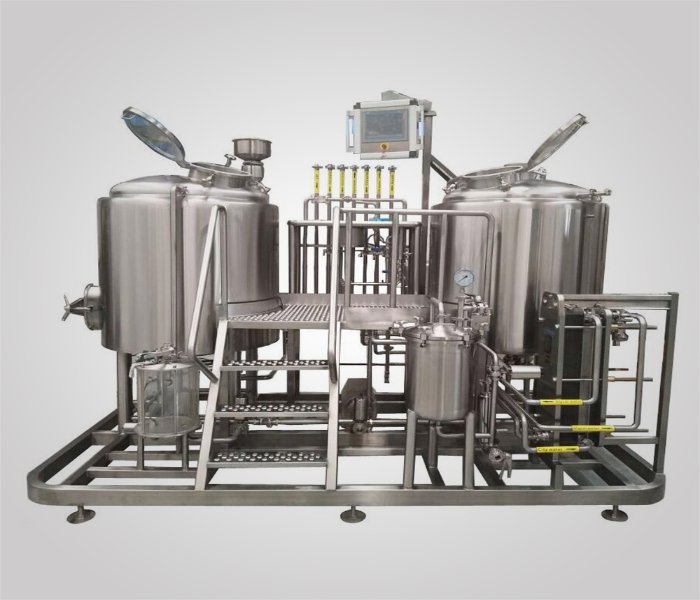 <b>Sistema de cervecería de acero inoxidable Micro 500L</b>